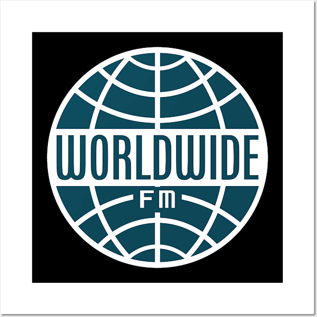 Worldwide FM Radio Wall Art by MBK